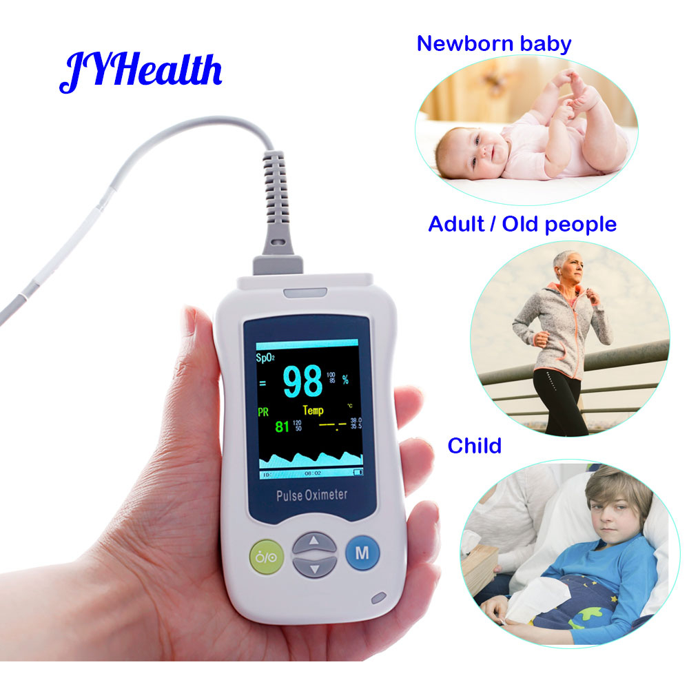 Baby Monitor Sensor - Tıbbi Taşınabilir El Nabız Oksimetresi Yetişkin
