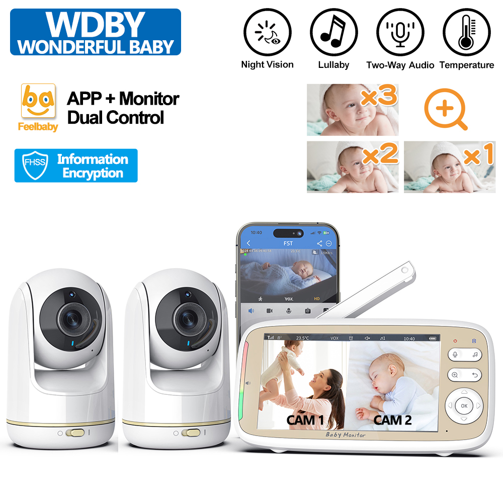 VB803 PRO Bebek Monitörü, 2 ad - Baby Monitor Sensor incelemesi ve fiyatı