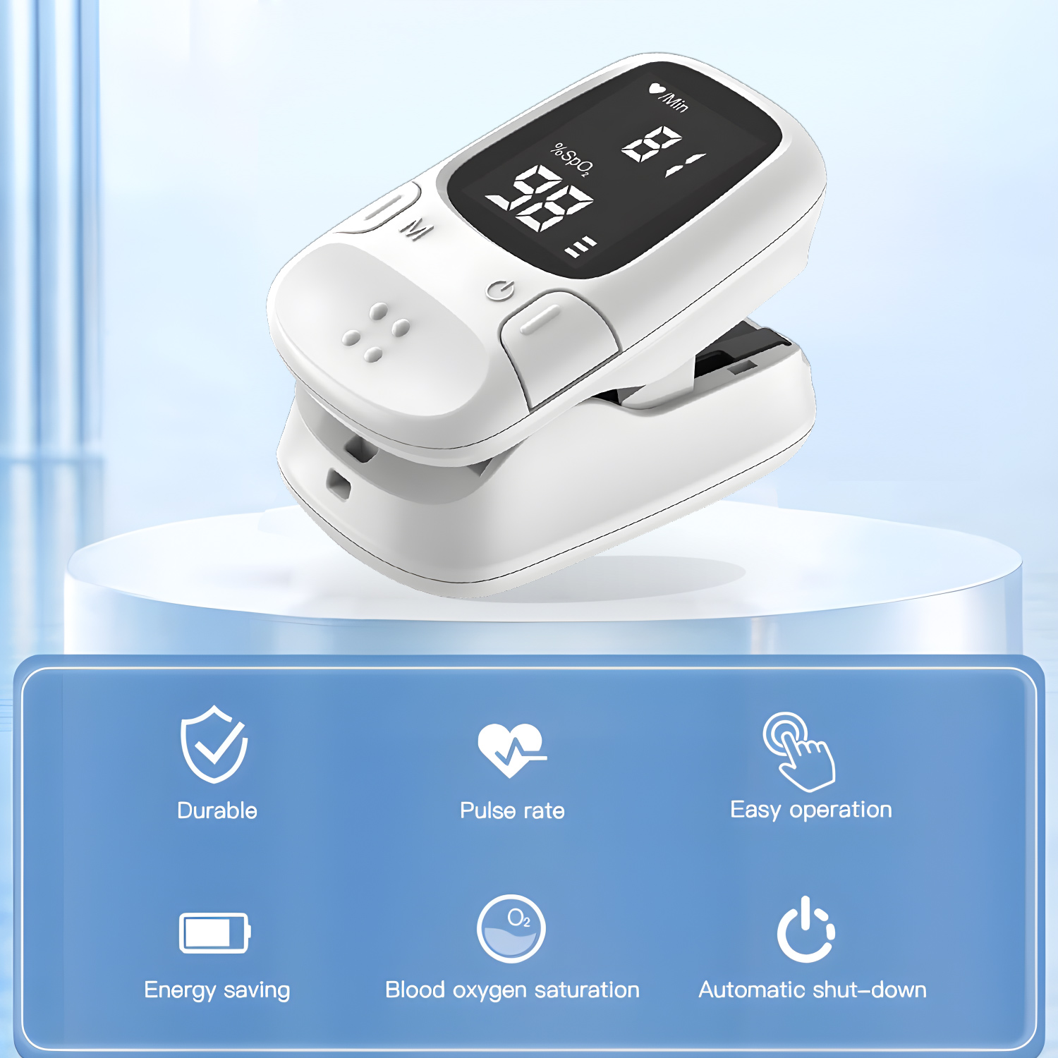Tıbbi Parmak Nabız Oksimetresi - Baby Monitor Sensor incelemesi ve fiyatı
