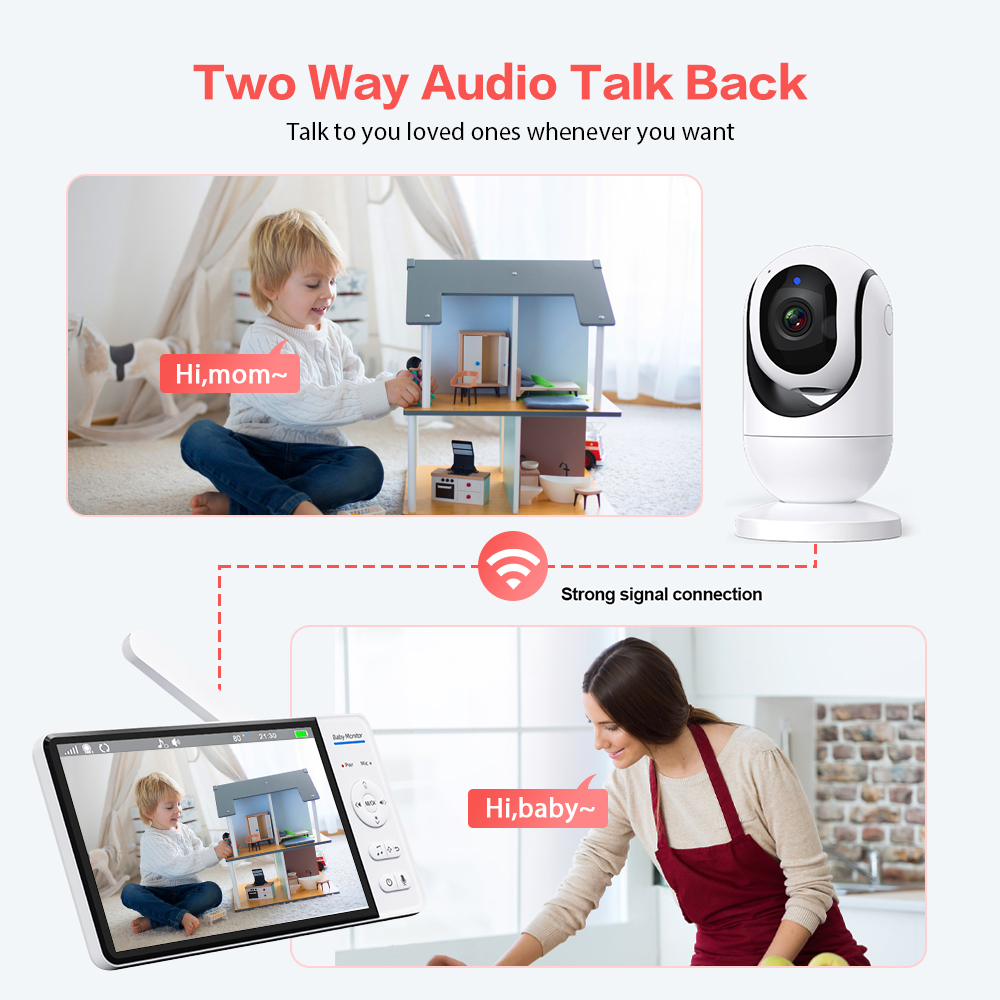 Video Bebek Monitörü 7 ''1080  - Baby Monitor Sensor incelemesi ve fiyatı