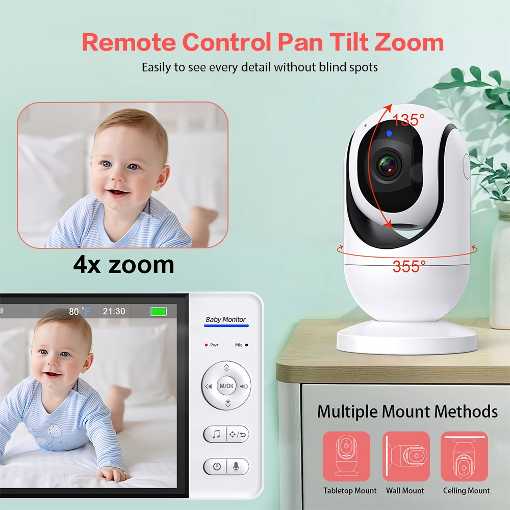 Video Bebek Monitörü 7 ''1080  - Baby Monitor Sensor incelemesi ve fiyatı