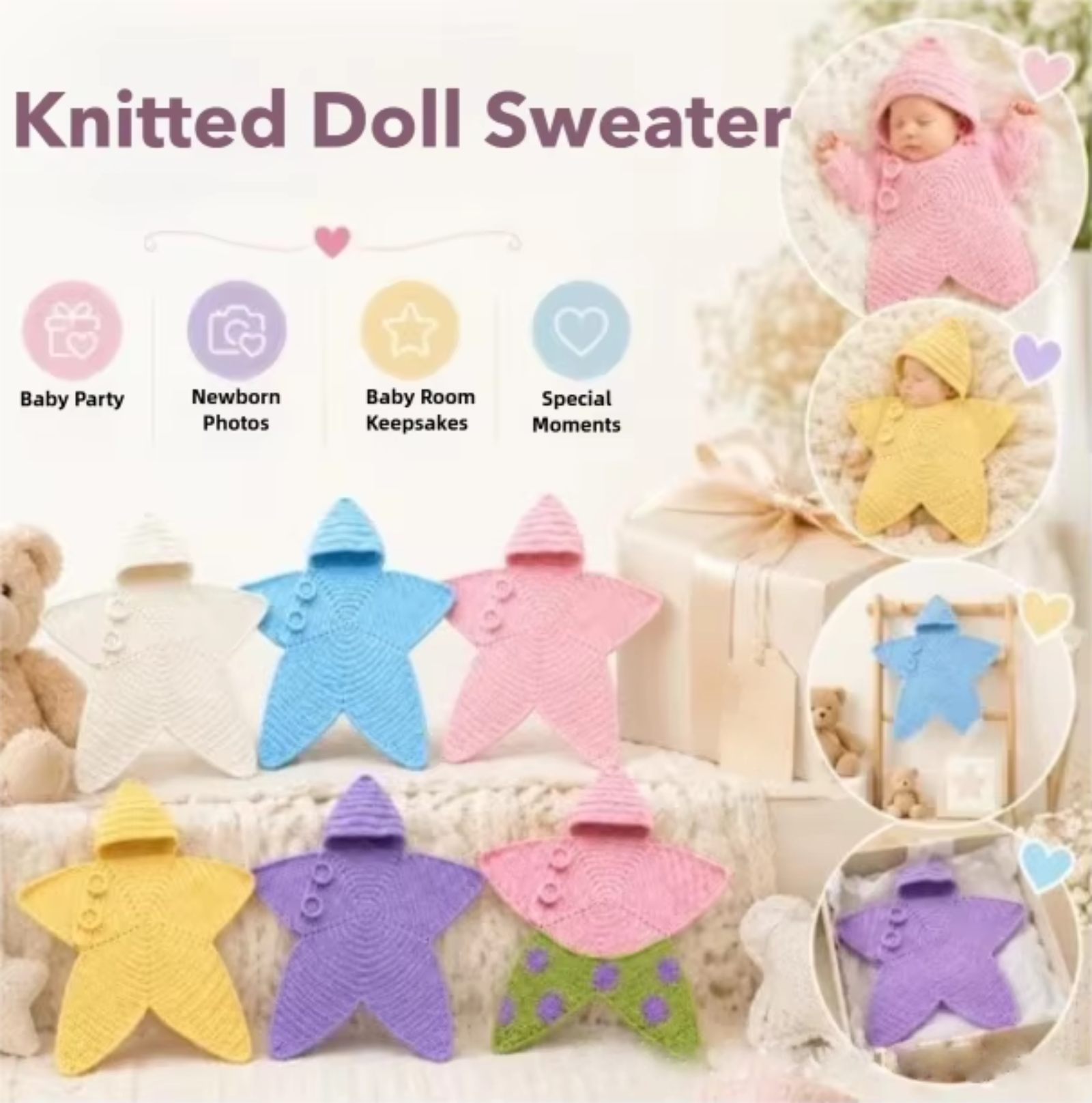 Bebek Örgü Battaniyesi, Yıldız - Baby Sleep Sack incelemesi ve fiyatı